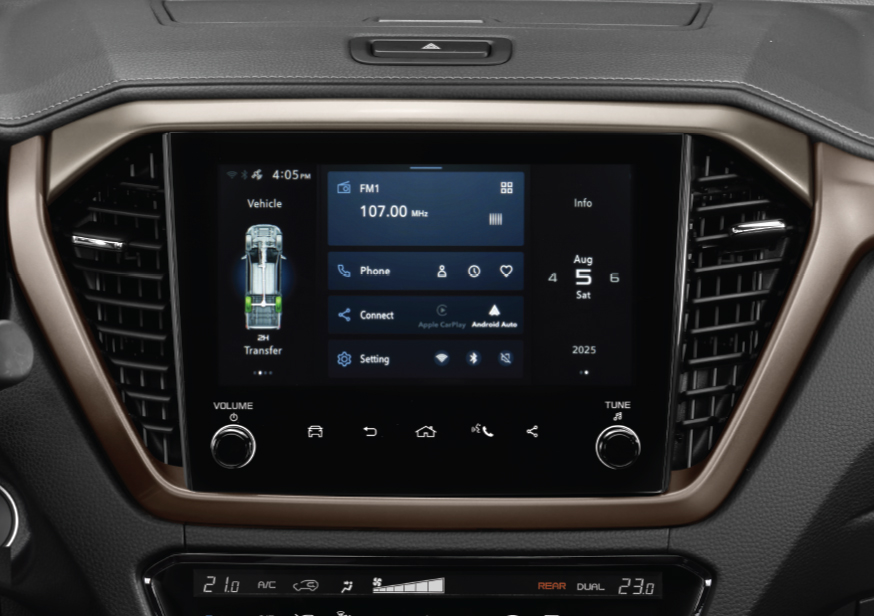 TOUCH SCREEN INFOTAINMENT DISPLAY SIZE 9 INCHES